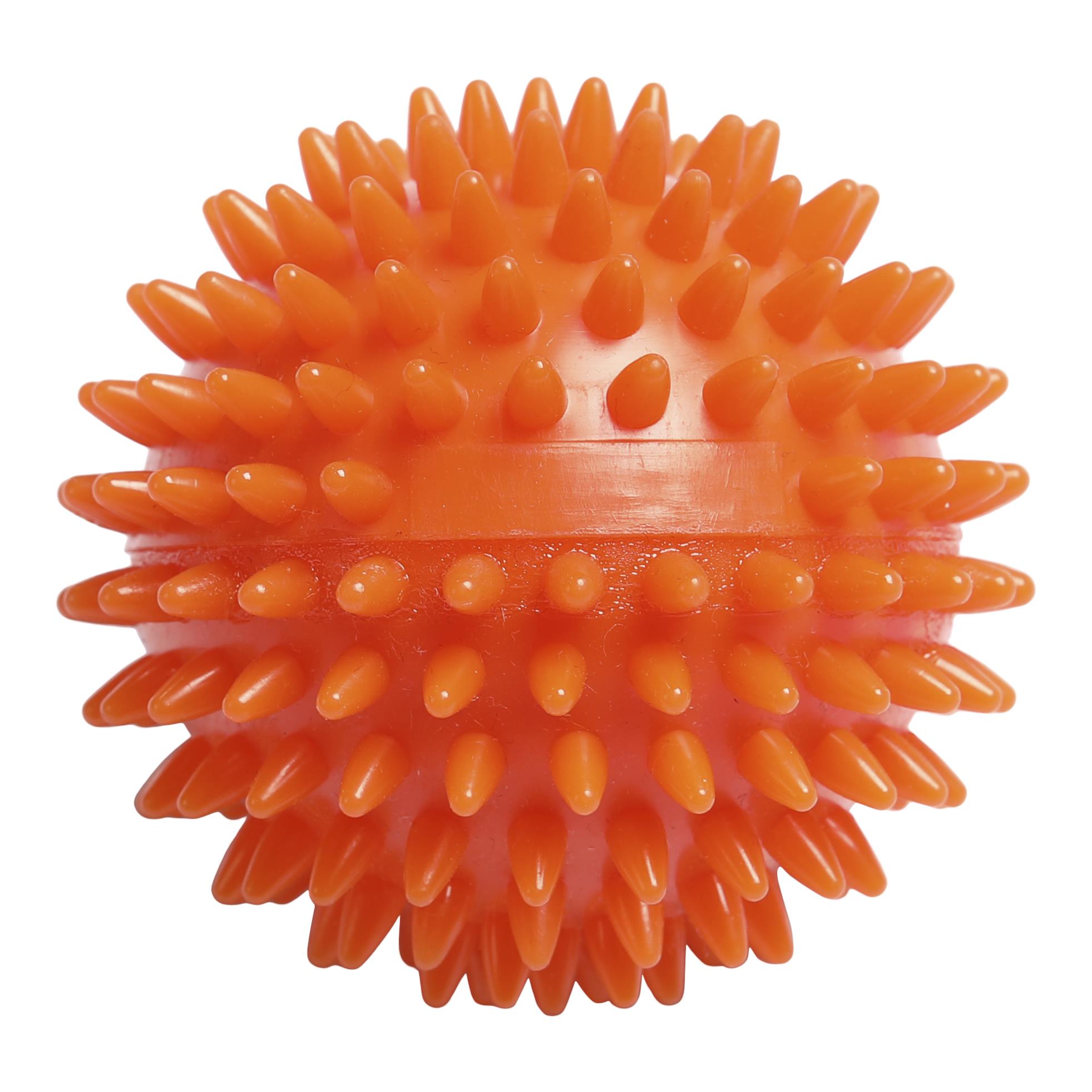 Massageball / Igelball mit rechteckiger Prägung, ´Made in Germany´
