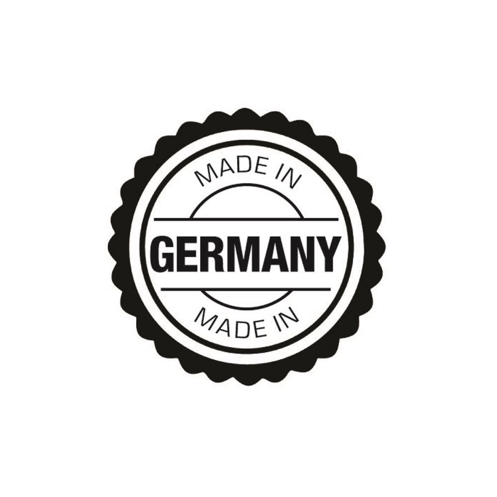 Massageball / Igelball mit rechteckiger Prägung, ´Made in Germany´