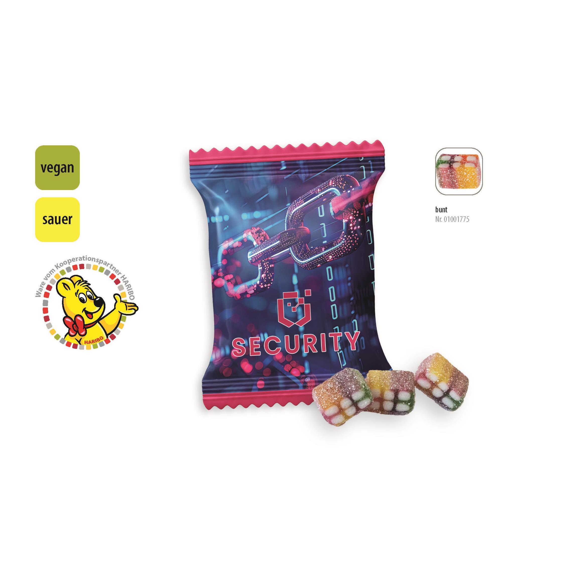 HARIBO Pixel Werbetüte,   3 Stück, Inhalt: HARIBO Pixel vegan