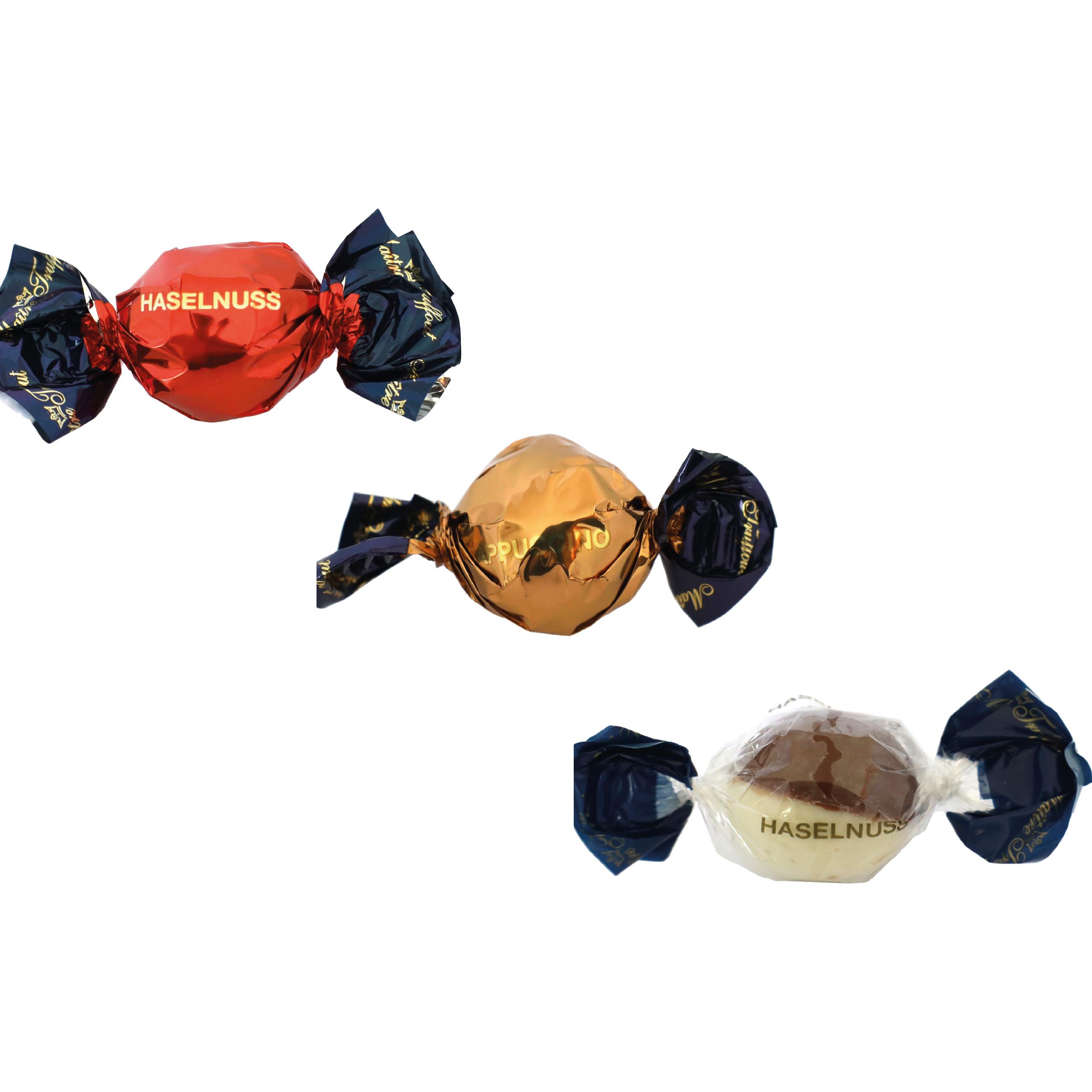 Weihnachtspralinés in Motivkartonage ´Rentier´,   5 Stück, Inhalt: Pralinen Milchschokolade mit Cappuccinocremefüllung