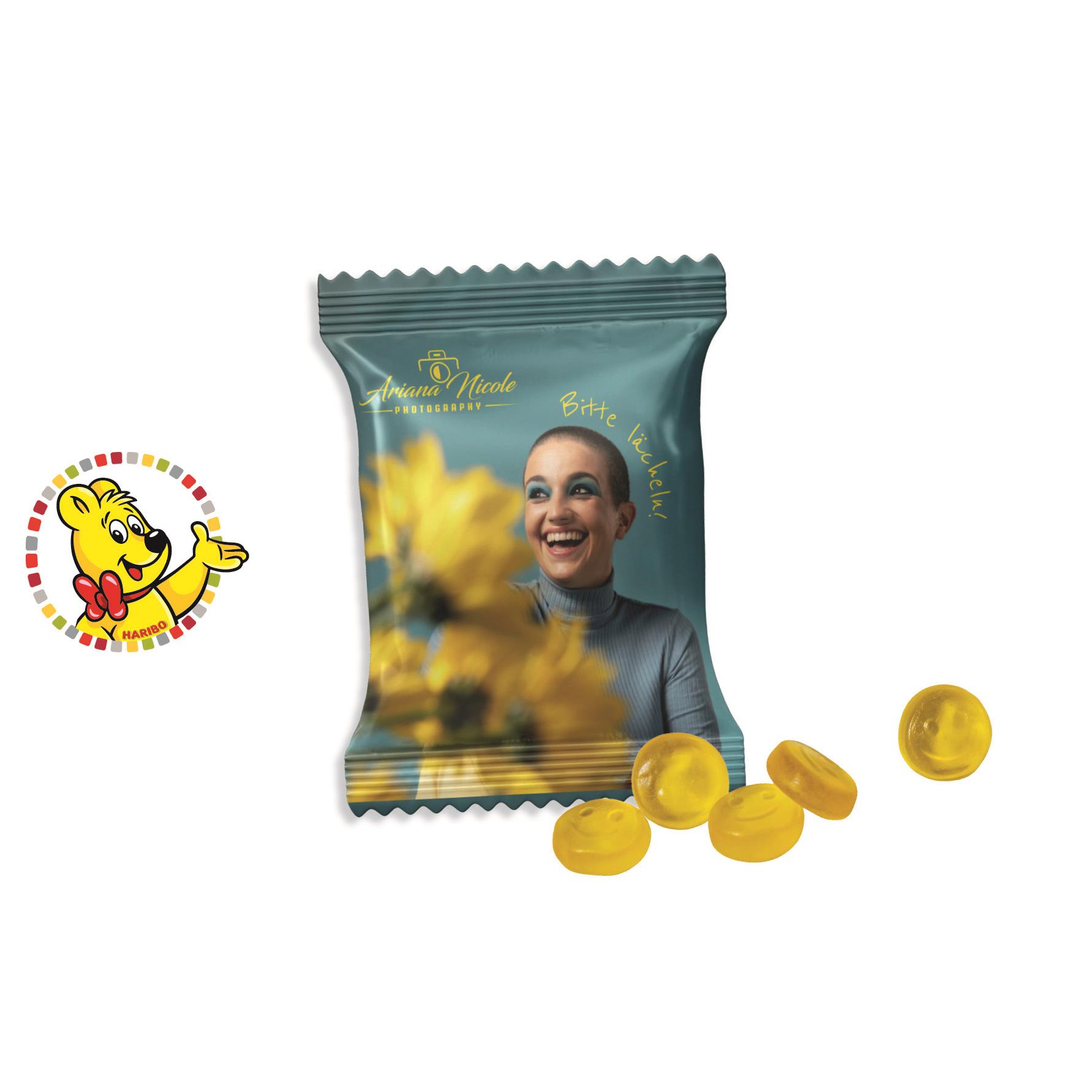 HARIBO Standardformen Werbetüte,   10 g, Inhalt: HARIBO Smileys
