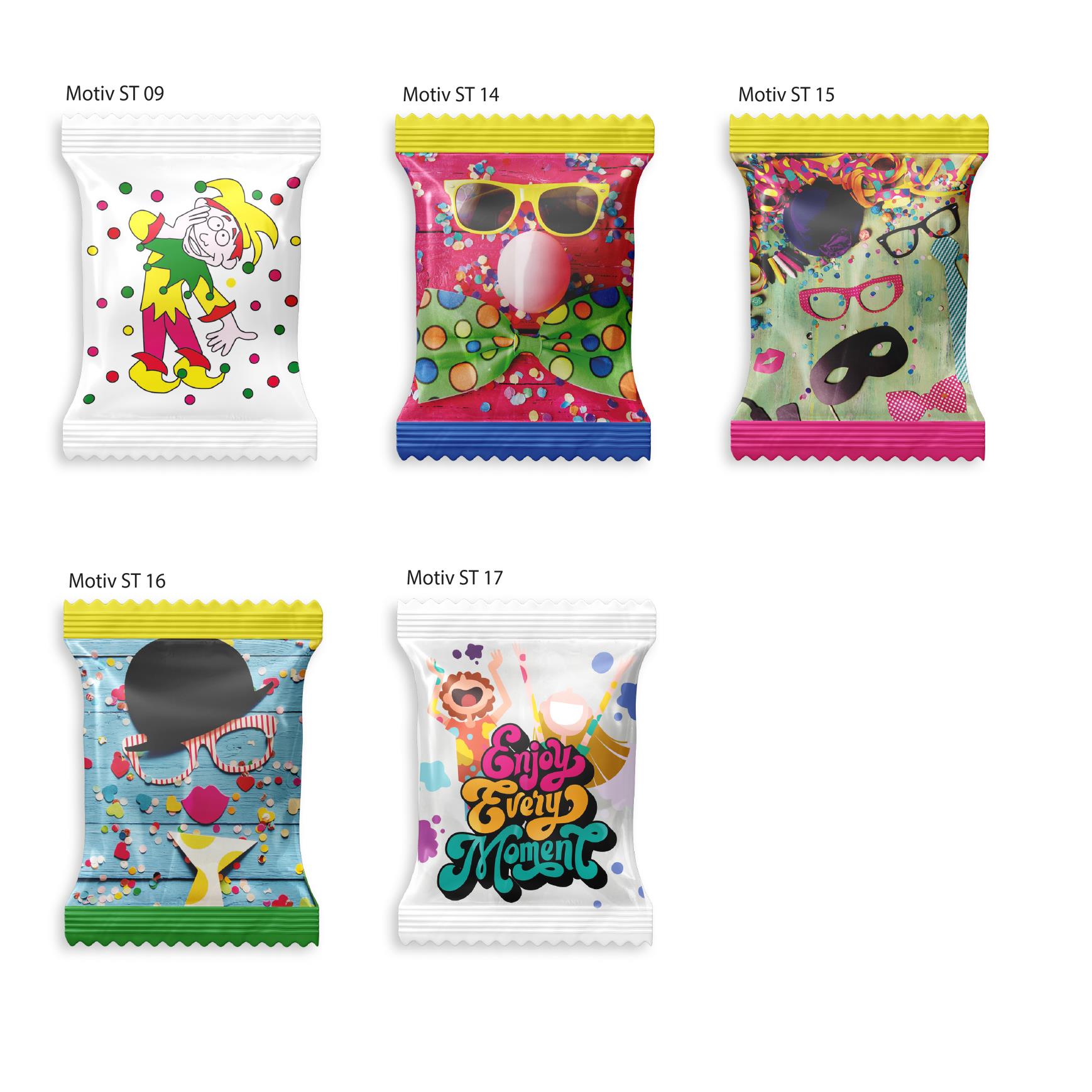 HARIBO Werbetüte Standardmotiv,   10 g, Inhalt: HARIBO Mini Mix