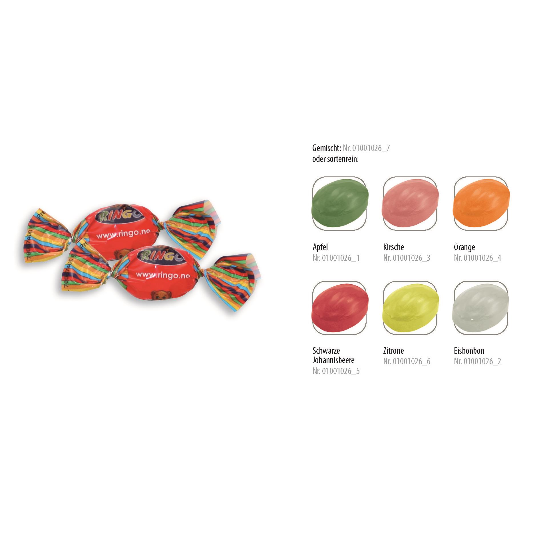 Bonbon Wickler,   1 Stück, Inhalt: Bonbon  bunt gemischt