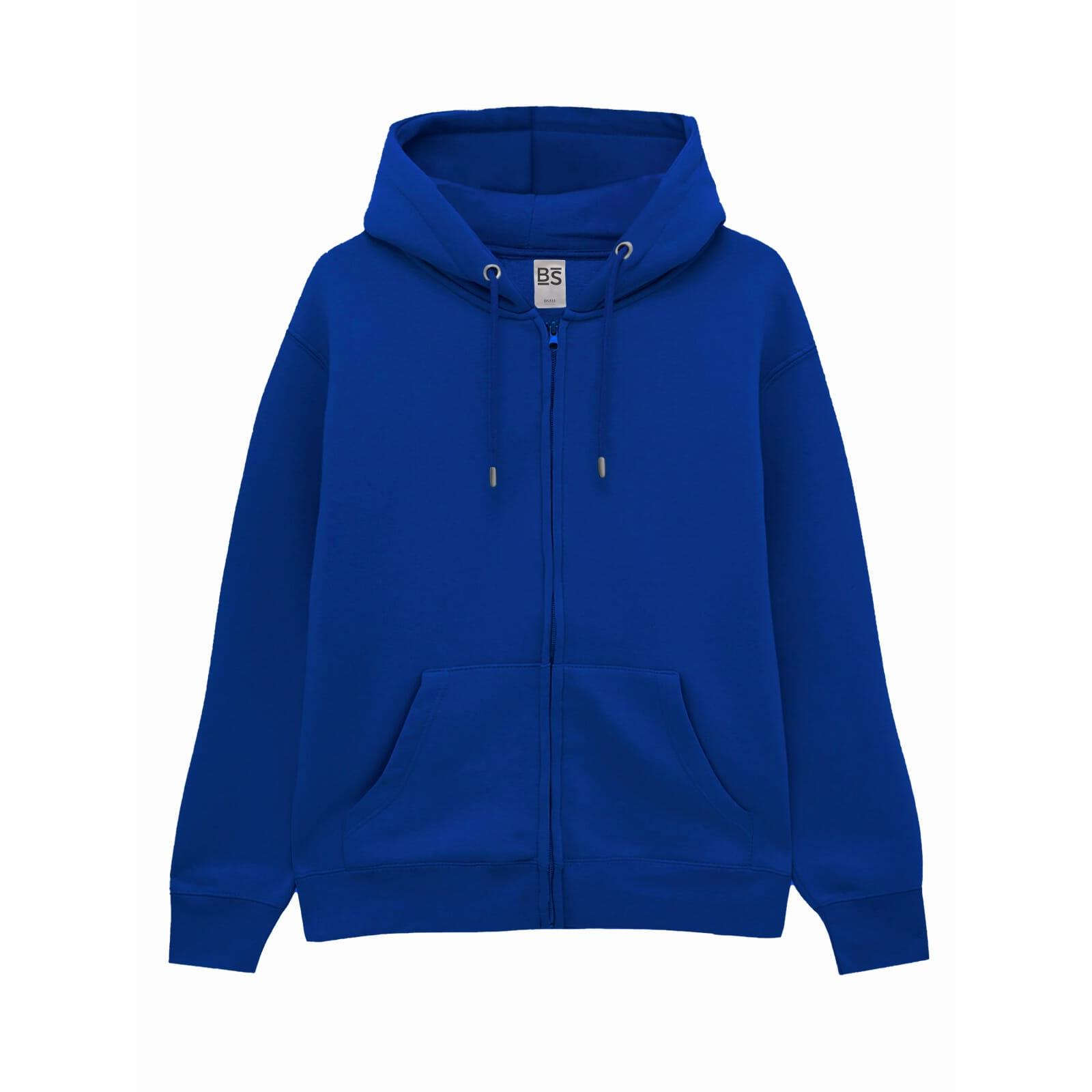 BS Vega Hoodie mit durchgehendem Reißverschluss, 280 gr/m²