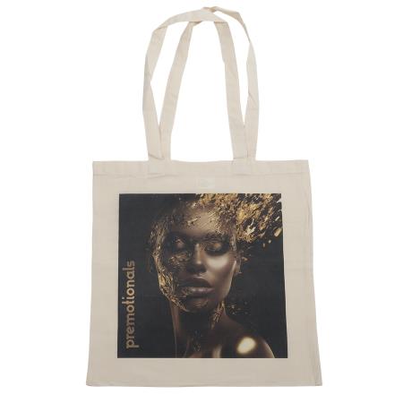 Baumwolltasche naturfarben 136 gr/m2