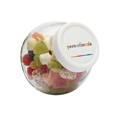 Bonbonglas 395 ml. zum Befüllen mit verschiedenen Füllungen aus Europa