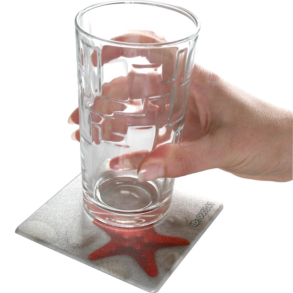 Untersetzer MINI-pad Soft-Untersetzer, Quadra 100 x 100 mm, 1,5 mm dick