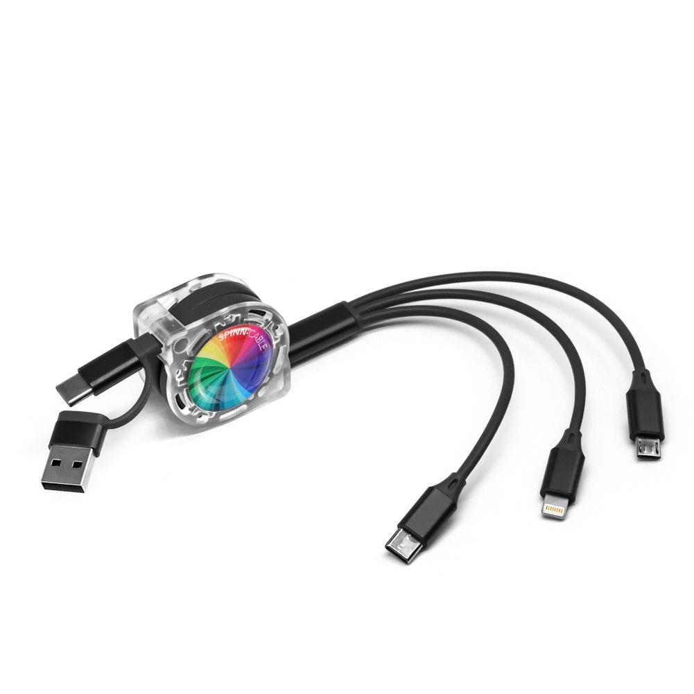 SPINN-cable Color 5 in 1 Ladekabel
