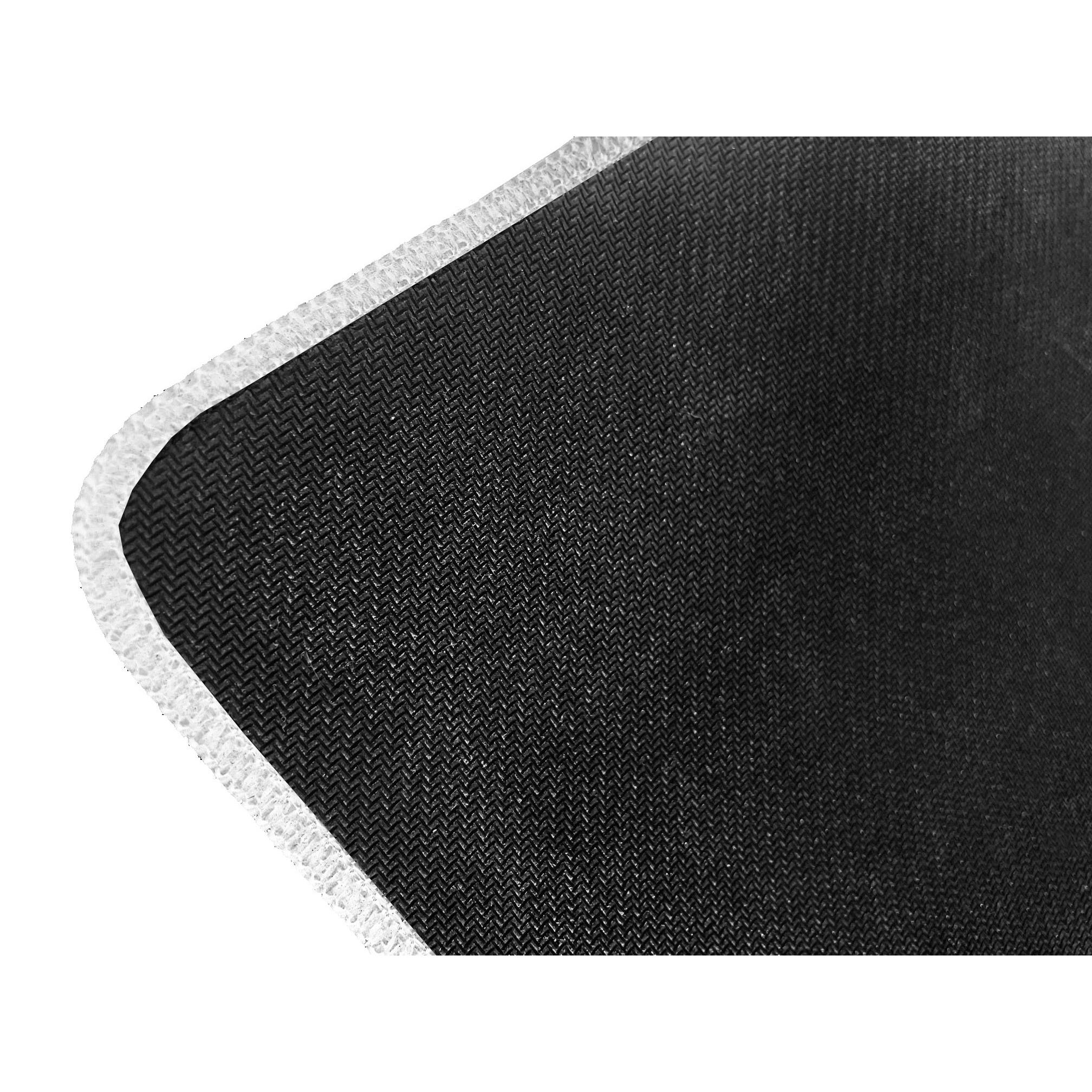 TEXTIL Gaming -pad 600 x 400 x 2,5 mm Rand weiss vernäht