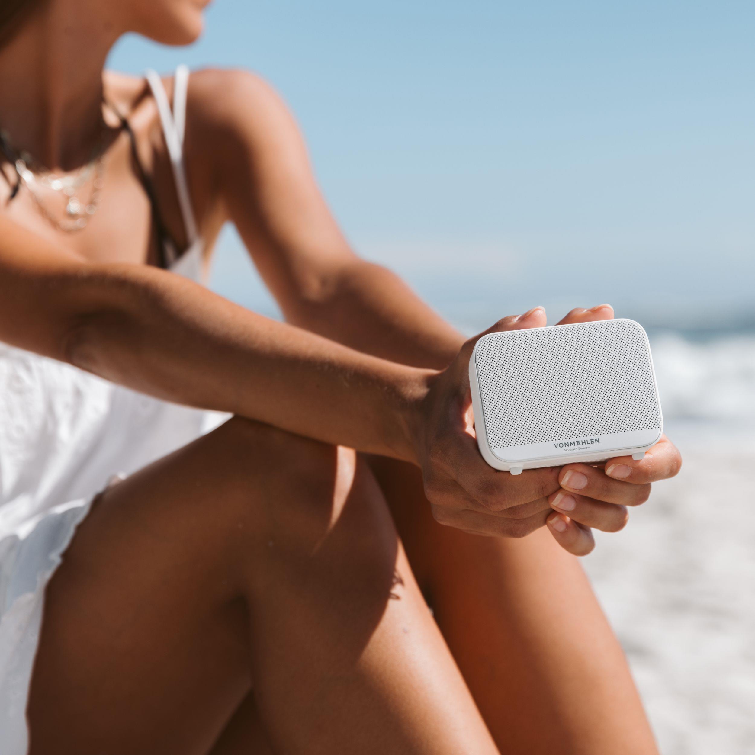 Air Beats Go - Der ultimative Pocket-Speaker - Weiß