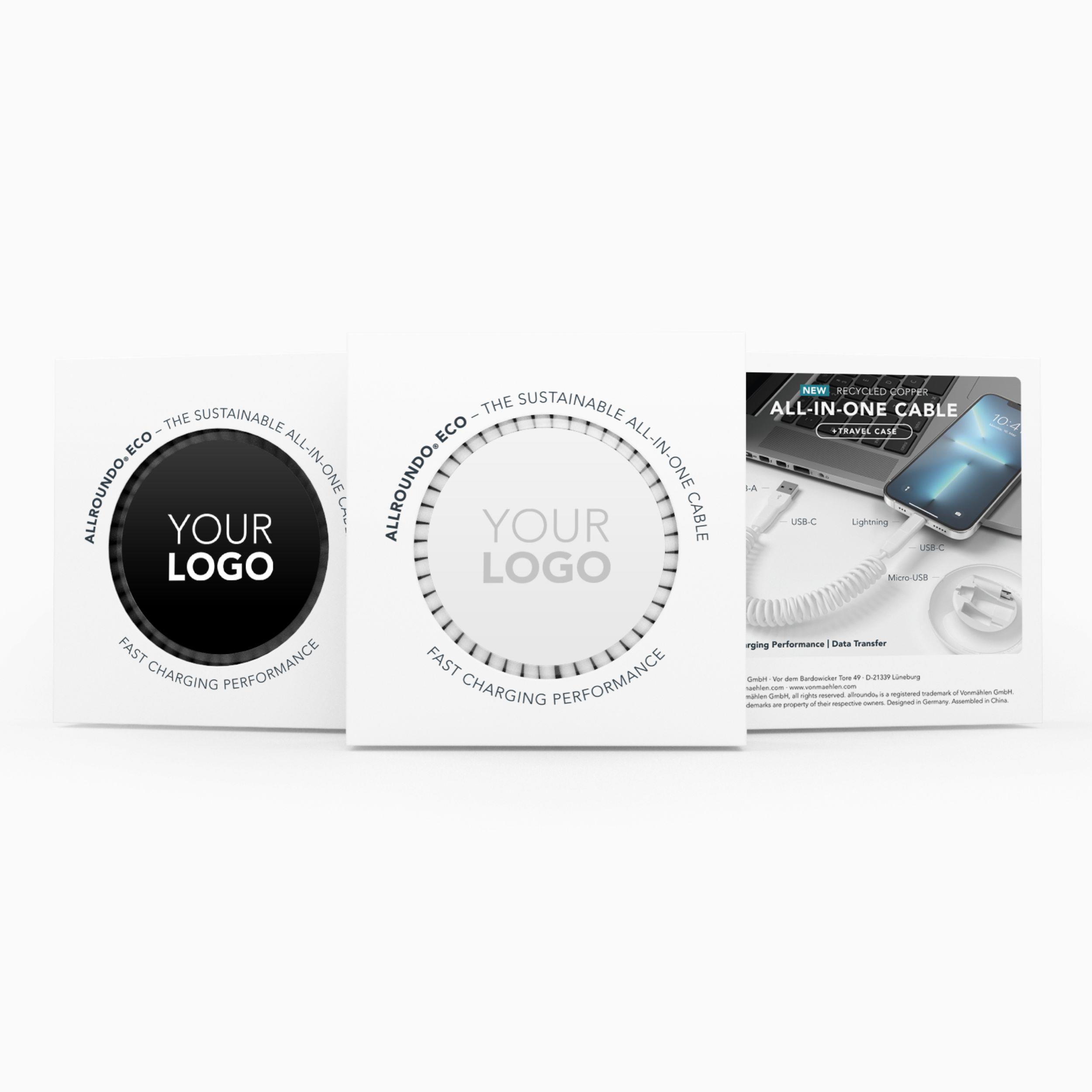 allroundo® eco - Das nachhaltige All-in-One Kabel - Schwarz