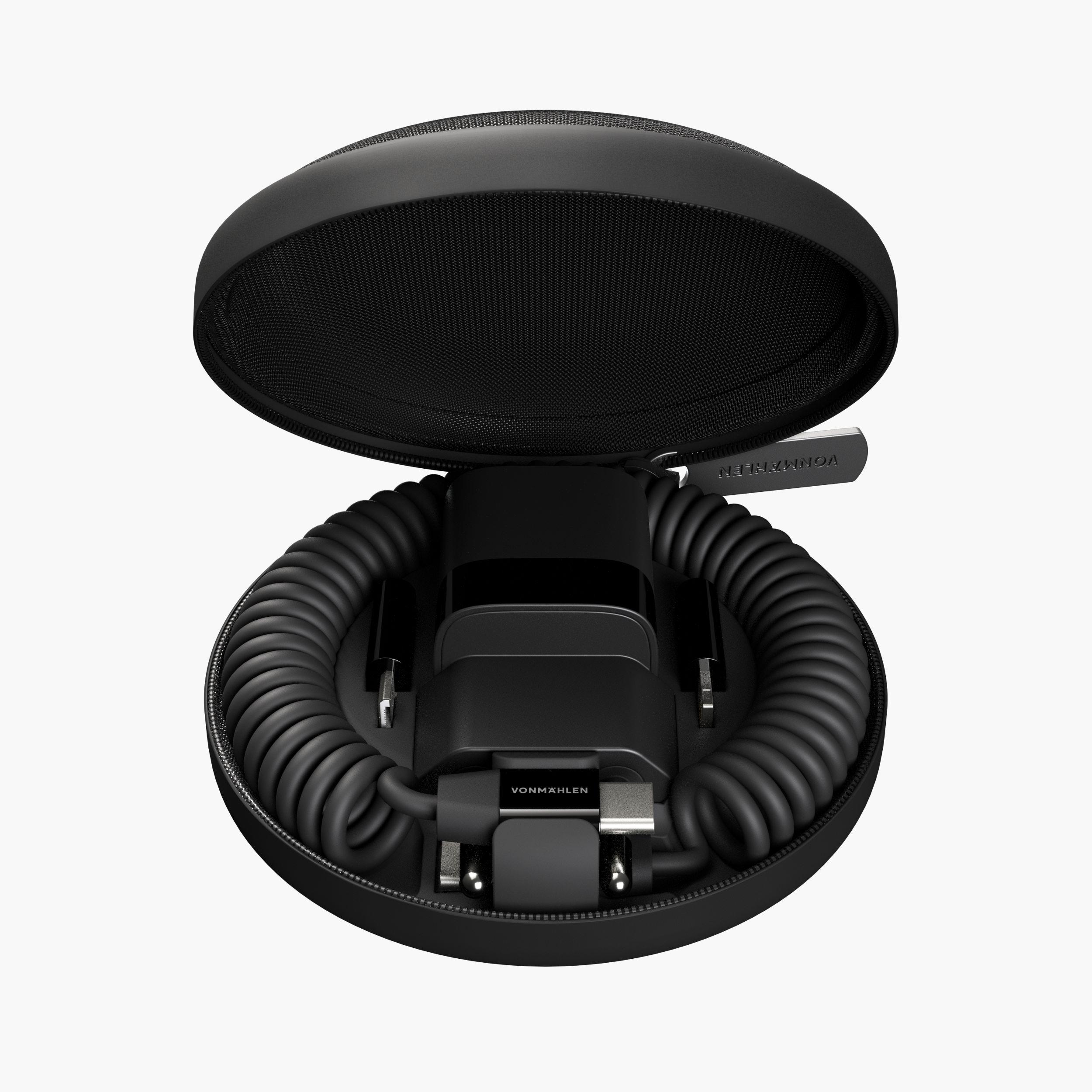 allroundo® GaN - Der 30 W GaN Charger + All-In-One Kabel - Schwarz