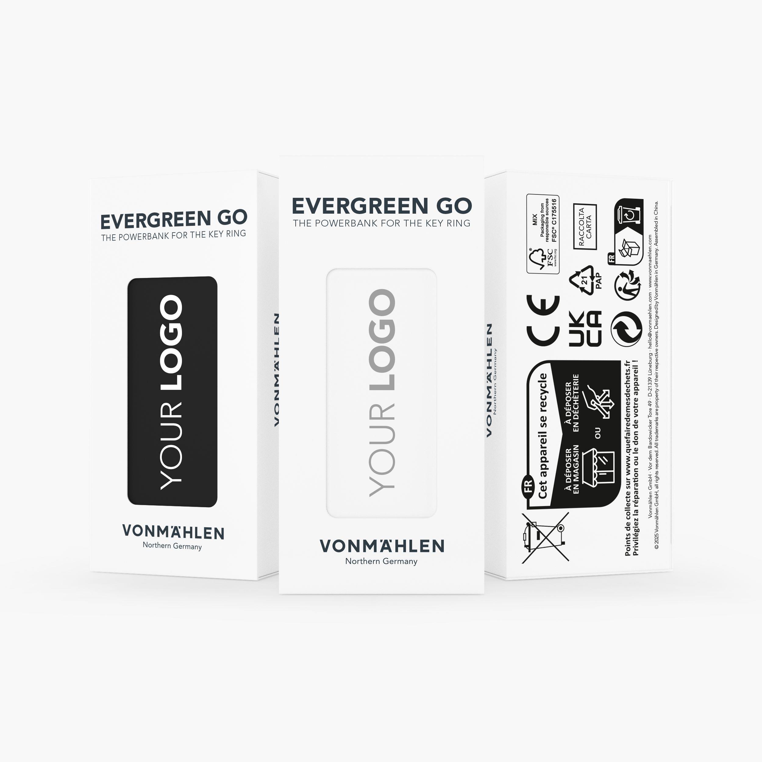 Evergreen Go - Die Notfall-Powerbank für den Schlüsselbund - Pantone