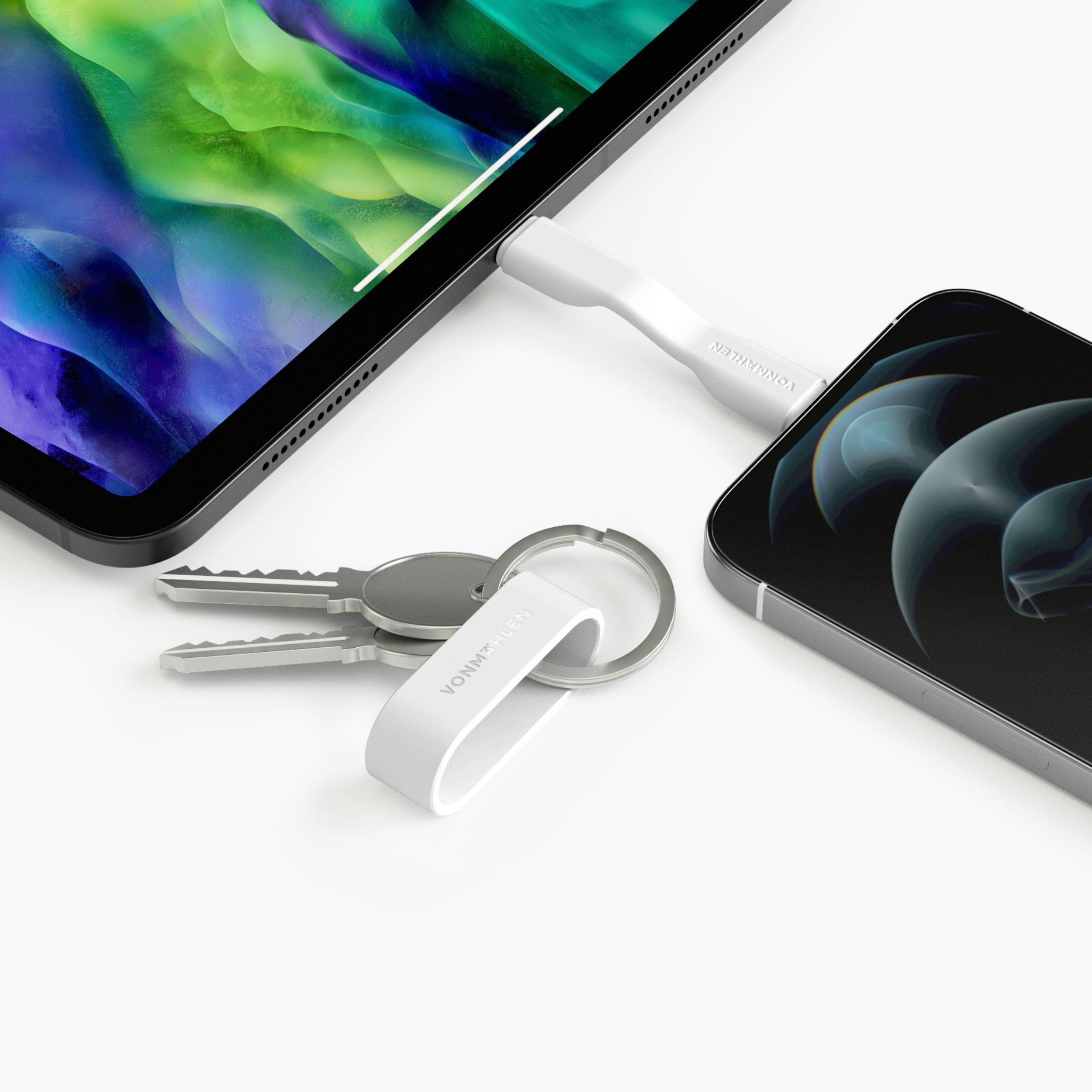 Zweins® C - Das USB-C Notfall-Ladekabel - Weiß