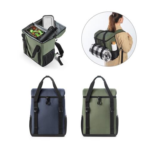 ROMA L. Gepolsterter Thermorucksack aus recyceltem Polyester 600D Ripstop 16 L
