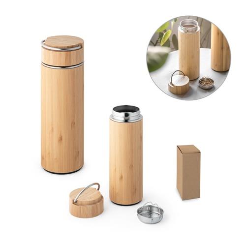 SOW. Thermoskanne aus Bambus und Edelstahl 440 ml
