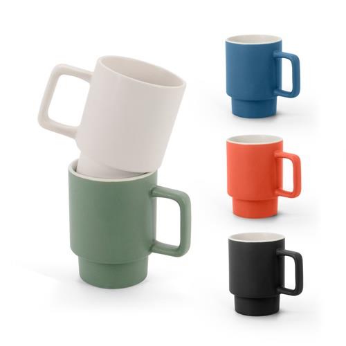 KUERTEN. Keramikbecher mit matter Oberfläche 330 ml