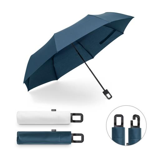GEORGE. 21-Zoll-Regenschirm aus recyceltem Polyester (100 % rPET) 190T winddichtem Pongee