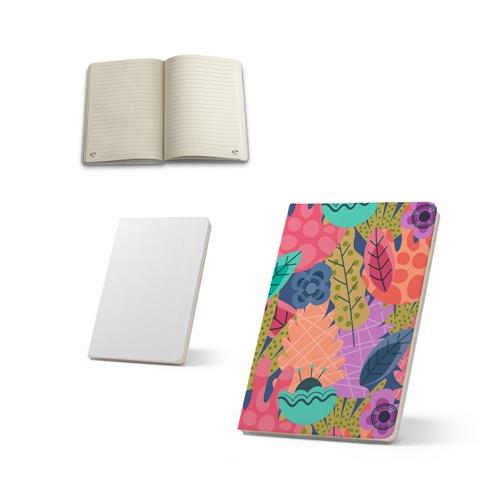 ANNE SUB A6. Notizbuch im A6-Format mit festem Einband, ideal für den Sublimationsdruck