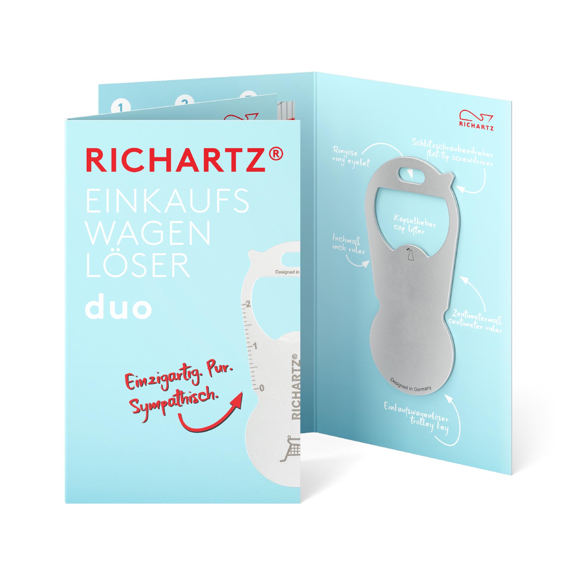 RICHARTZ® EINKAUFSWAGENLÖSER duo
