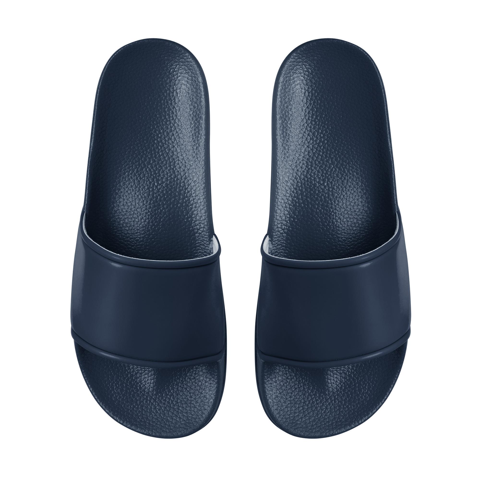 Badelatschen Unveredelt Classic ´Navy Blau´
