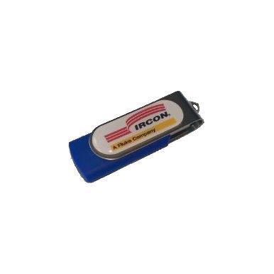 USB-Stick C05 Doming USB 2.0 Flash Disk   4 GB Blau