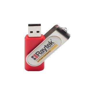USB-Stick C05 Doming USB 2.0 Flash Disk  32 GB Rot