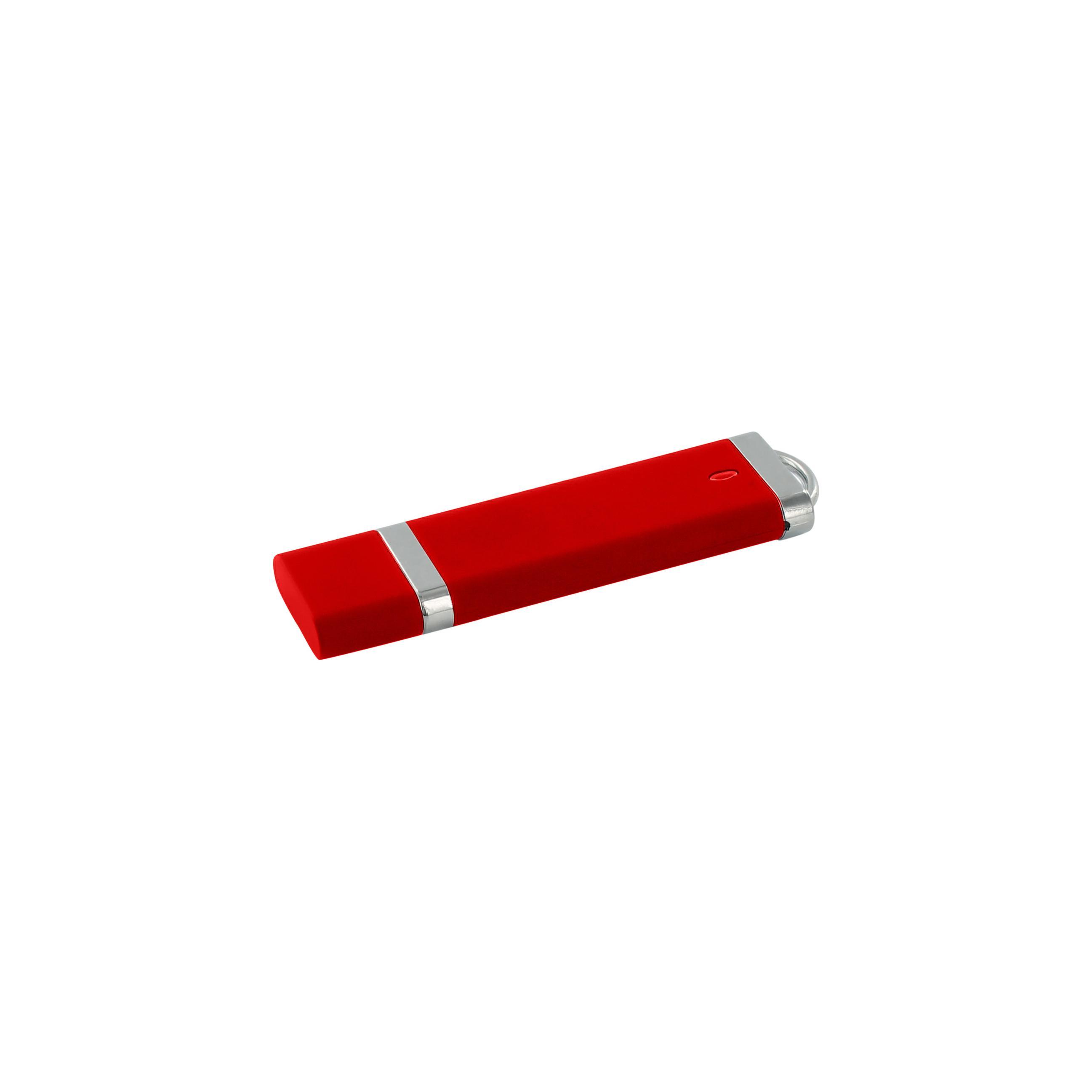 USB-Stick C10 USB 2.0 Flash Disk  32 GB Rot matt (gummiert)
