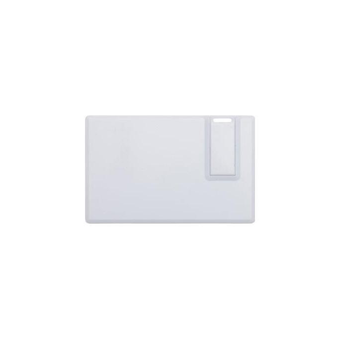 USB-Stick Credit Card 3 USB 2.0 COB   4 GB Weiß