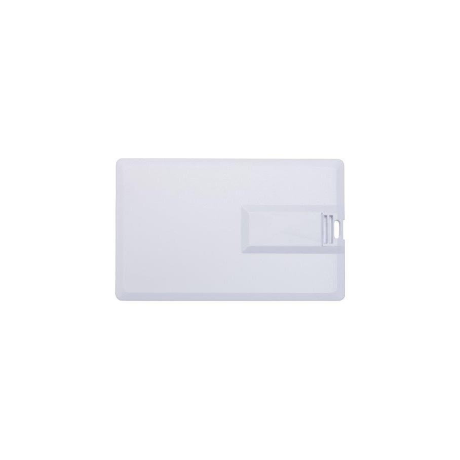 USB-Stick Credit Card 5 USB 2.0 COB   1 GB Weiß