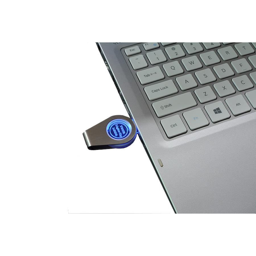 USB-Stick Mini 062 USB 2.0 COB   2 GB Blau