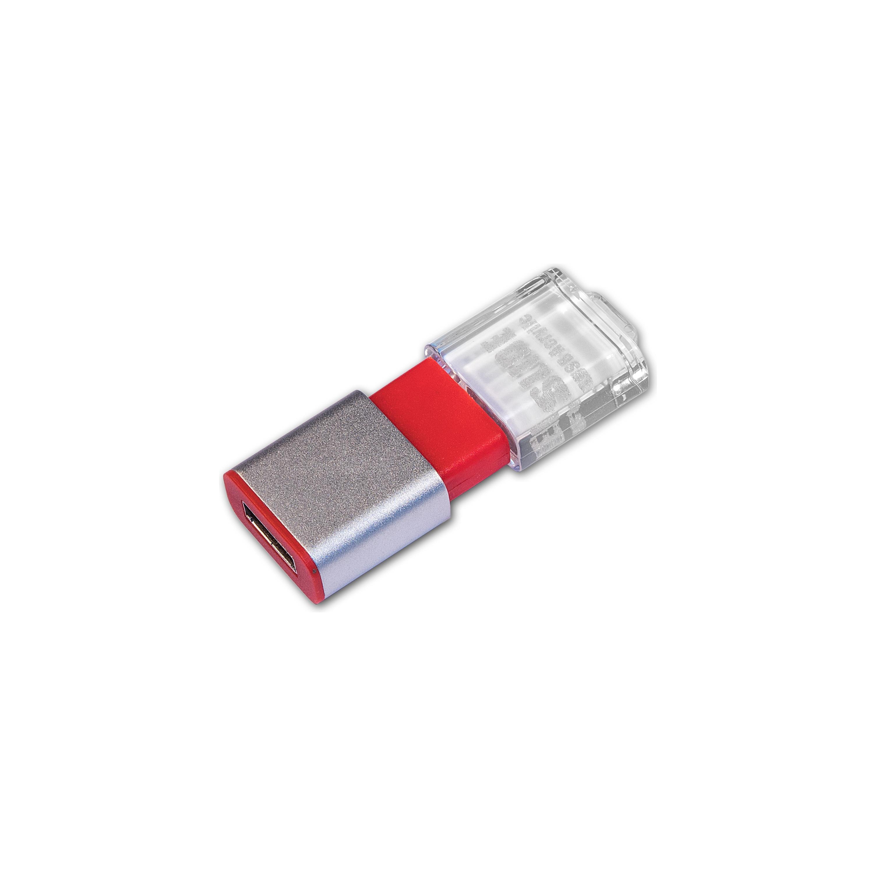 USB-Stick A01 USB 2.0 Flash Disk  64 GB Rot