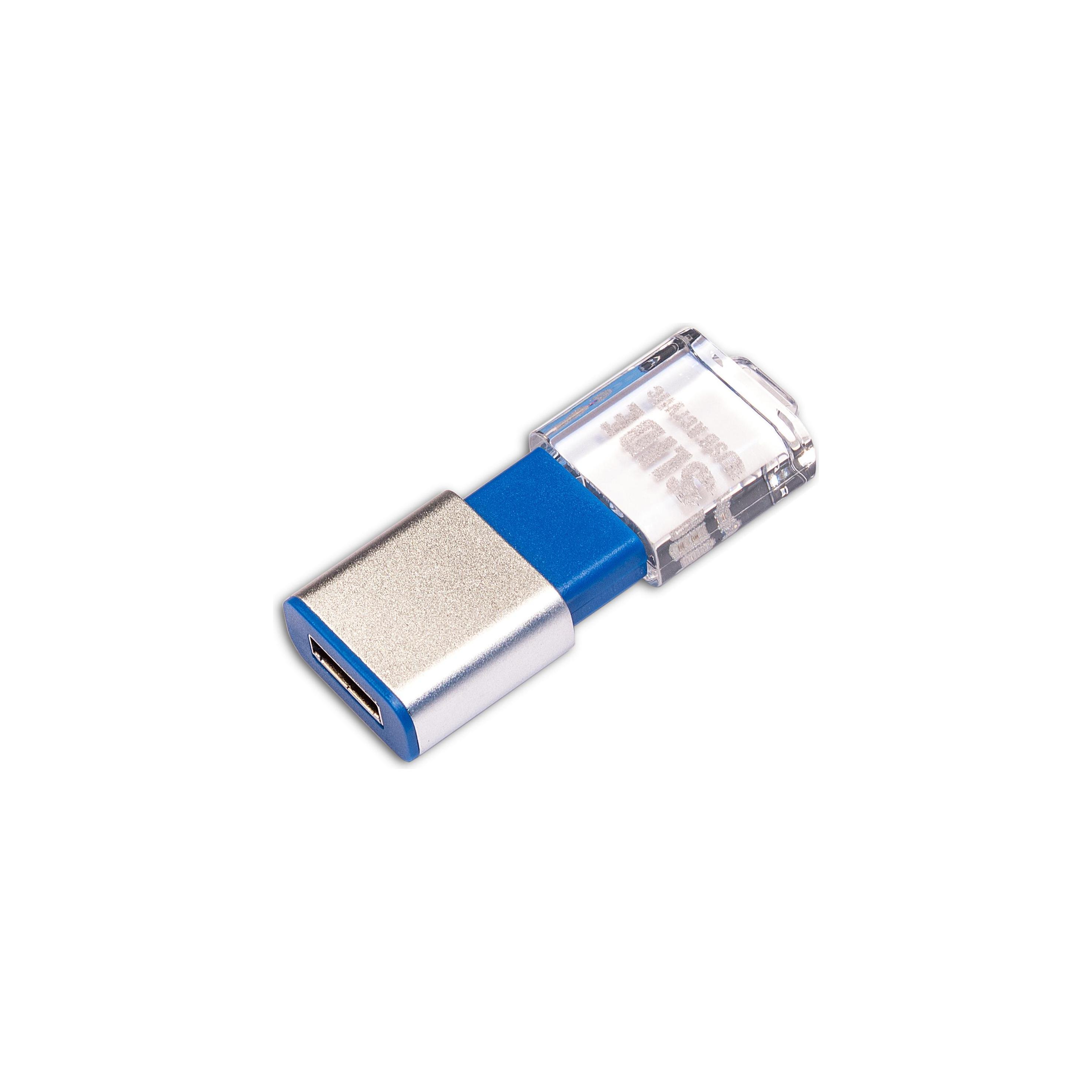 USB-Stick OTG F91 Alu USB 2.0 Flash Disk   8 GB Schwarz