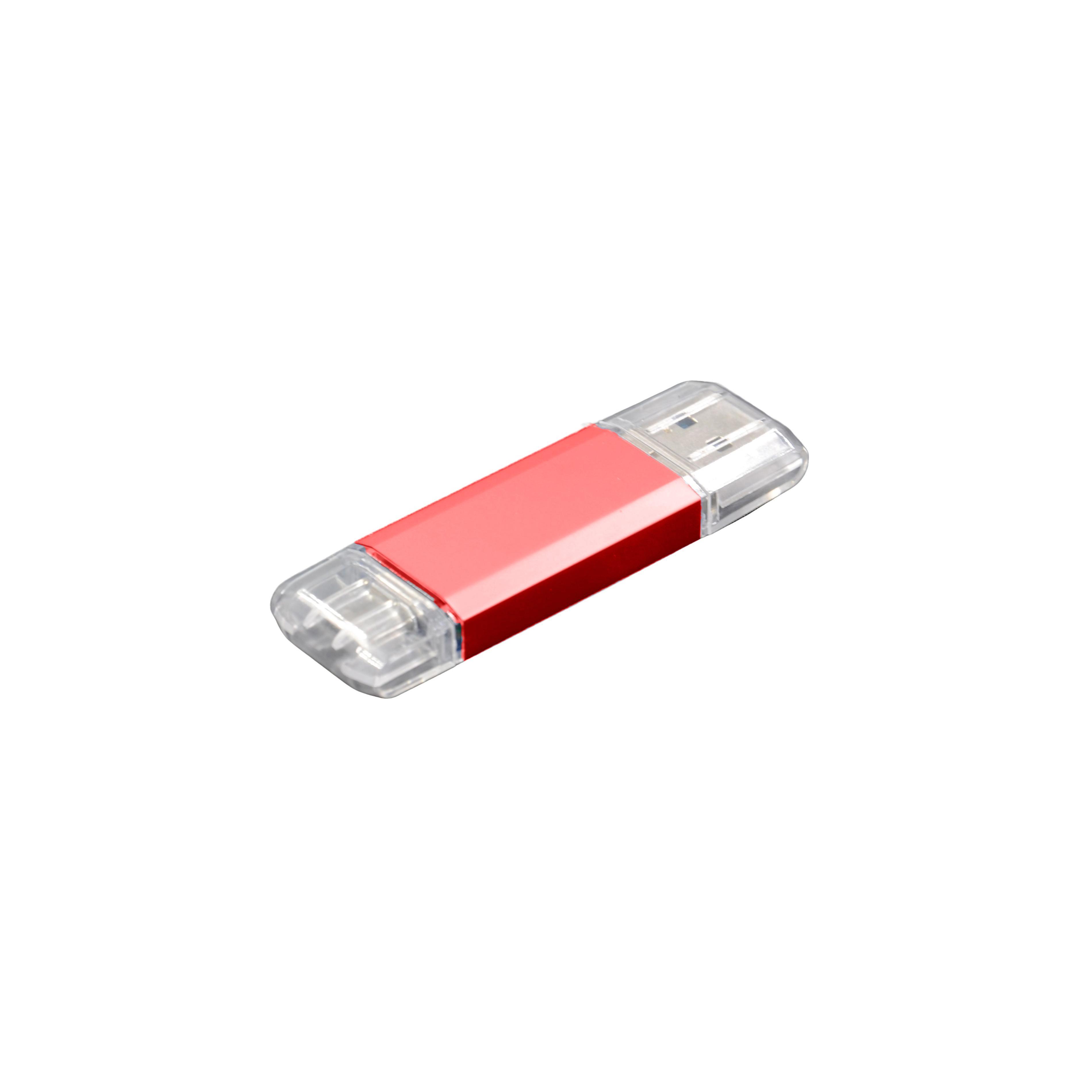 Modell F47 Typ C USB 2.0 Flash Disk  64 GB Rot