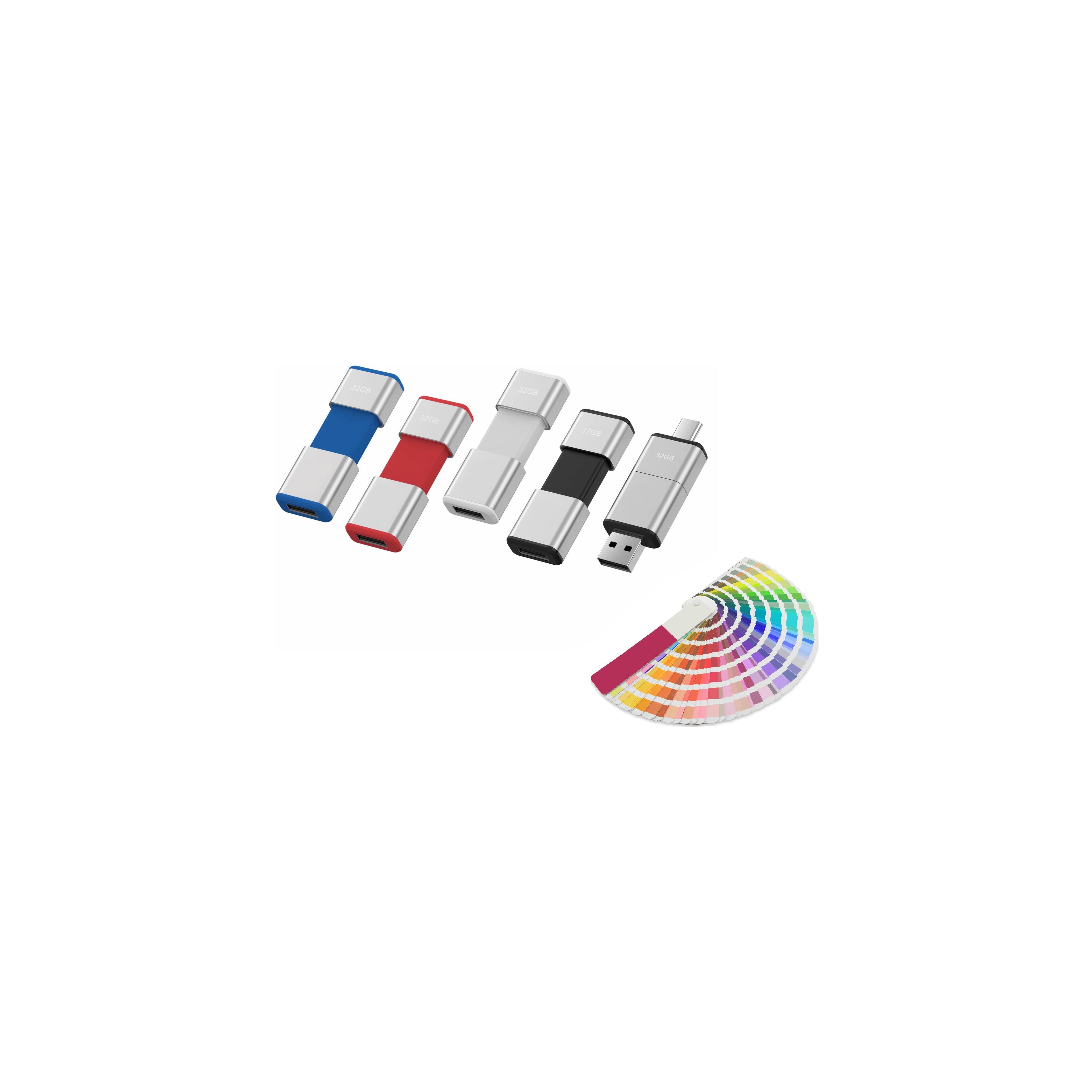 Modell OTG F49 Typ C USB 2.0 Flash Disk 128 GB Sonderfarbe