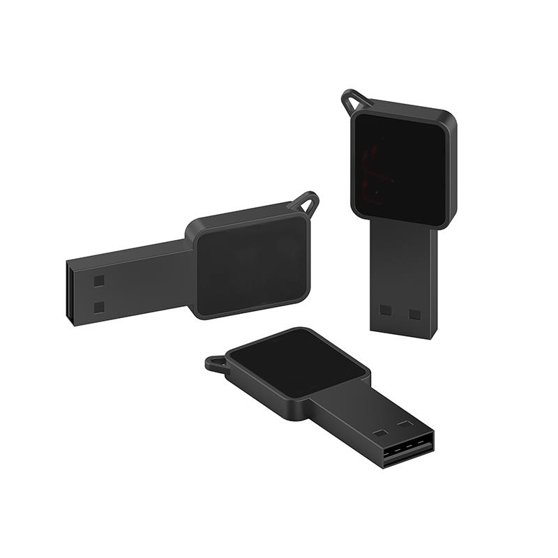 USB-Stick LED 08 USB 2.0 COB   1 GB Schwarz