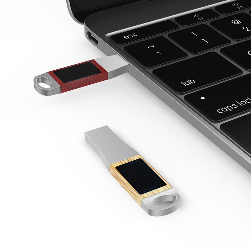 USB-Stick LED 09 USB 2.0 COB   1 GB Ahorn