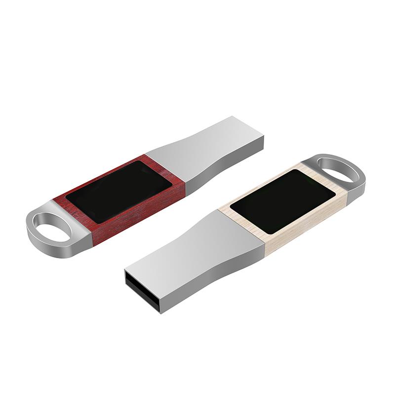 USB-Stick LED 09 USB 2.0 COB  32 GB Rotholz
