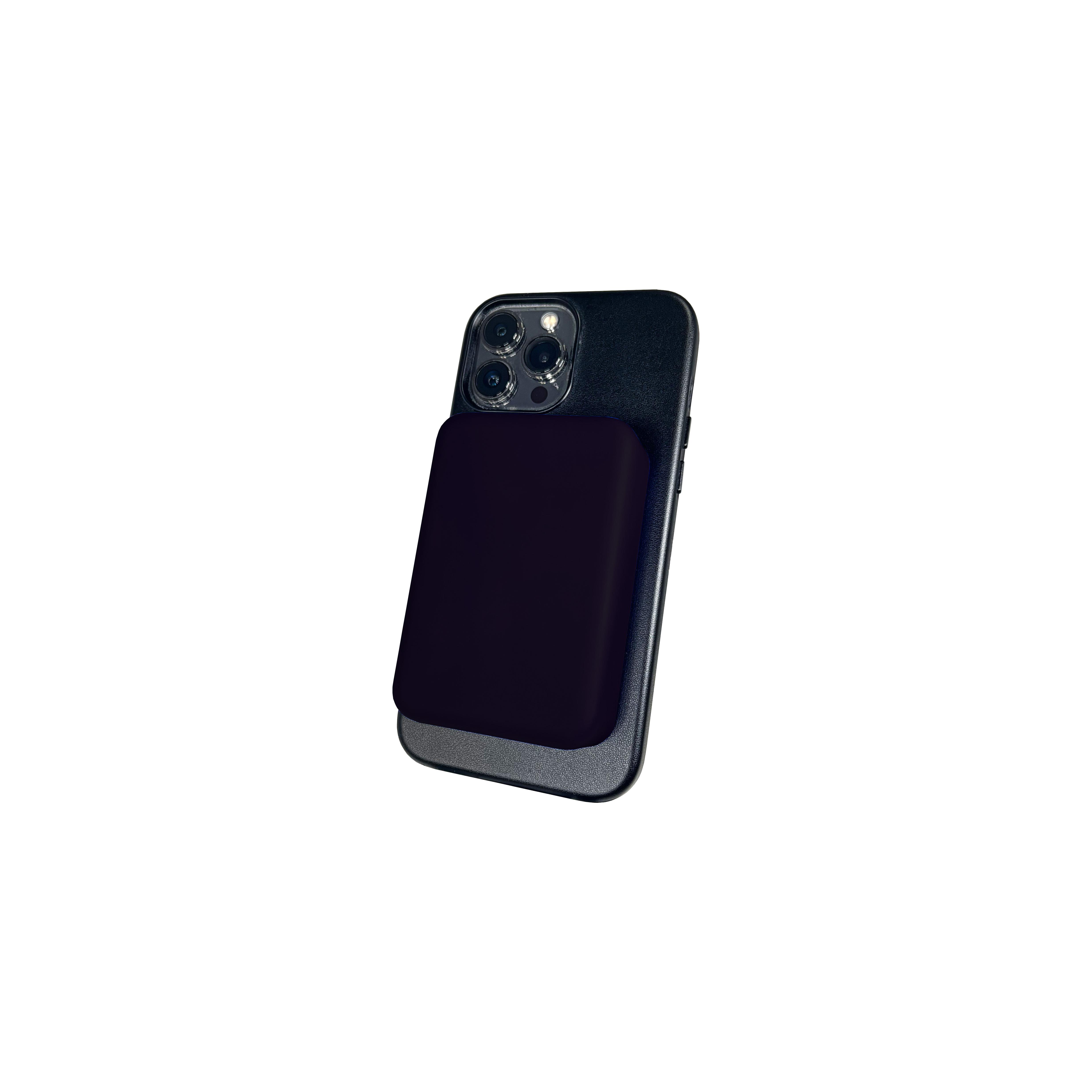 Magnetic Powerbank PB-72 QI Wireless Charging 15W und 10000 mAh Akku Schwarz