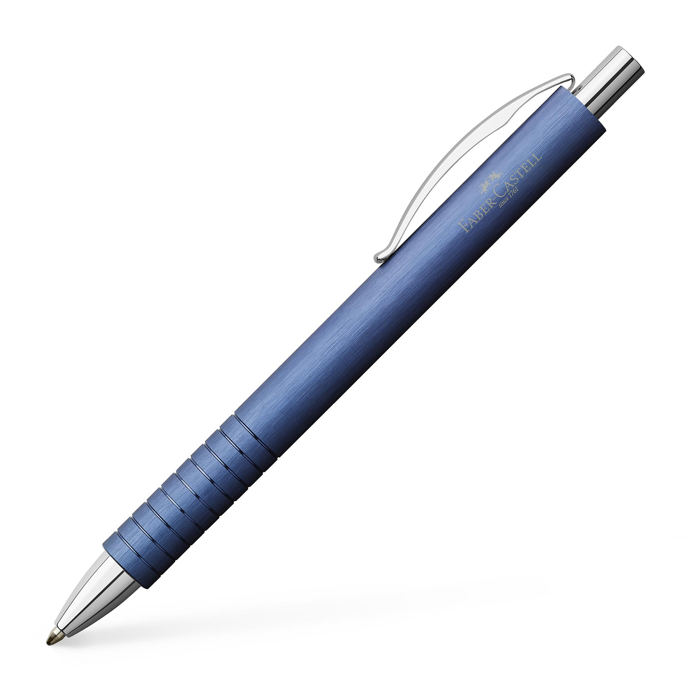 Essentio Aluminium Blau Kugelschreiber Faber-Castell