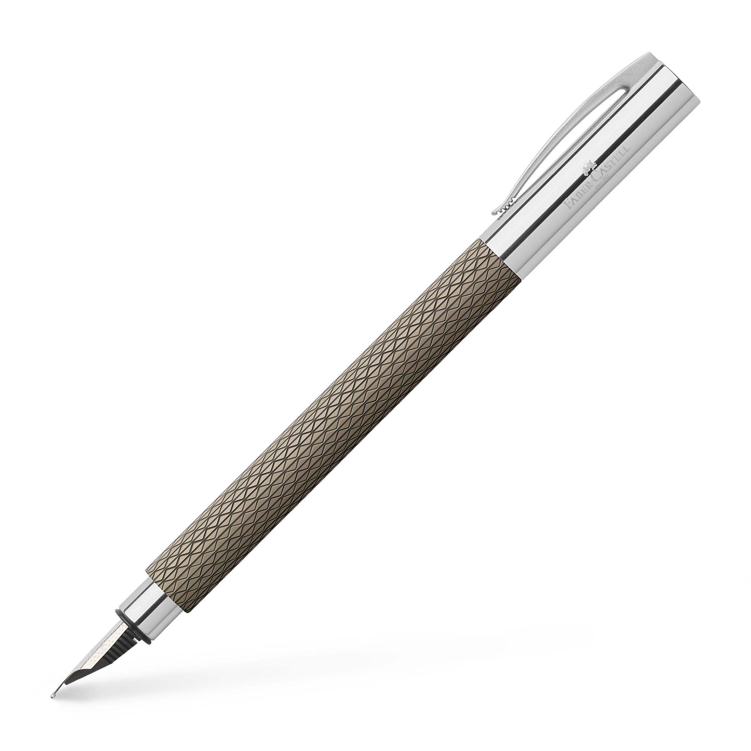 Ambition OpArt Black Sand Fuellfederhalter Faber-Castell