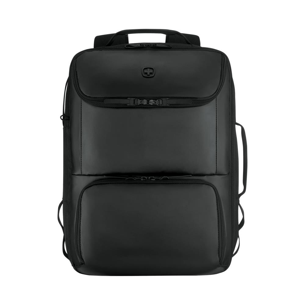 UrbanOne, UrbanOne Travel Backpack, 15.6´ Laptop Backpack, Black