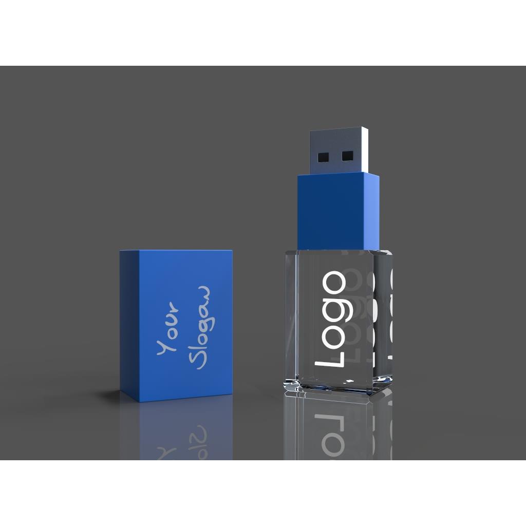 USB CRYSTAL 3D colour (64GB)