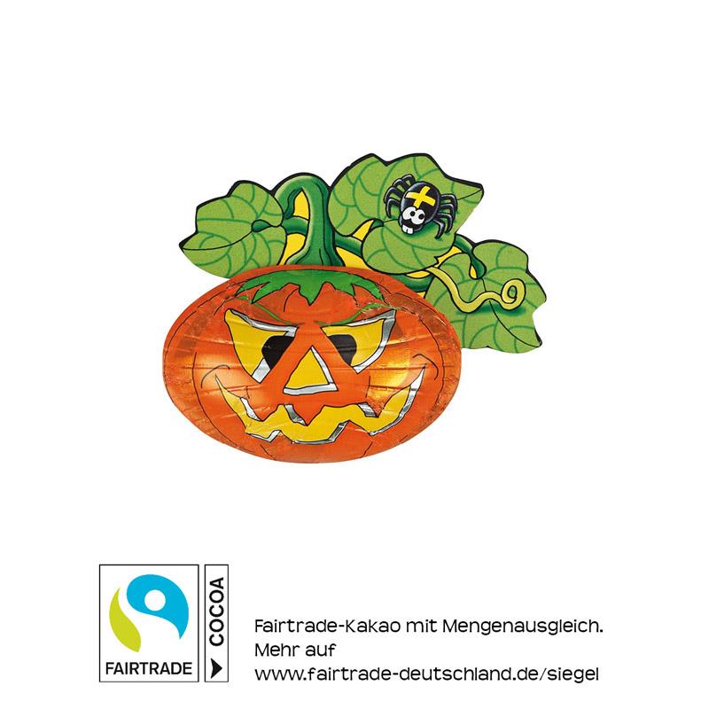 Kürbis mit Blatt
