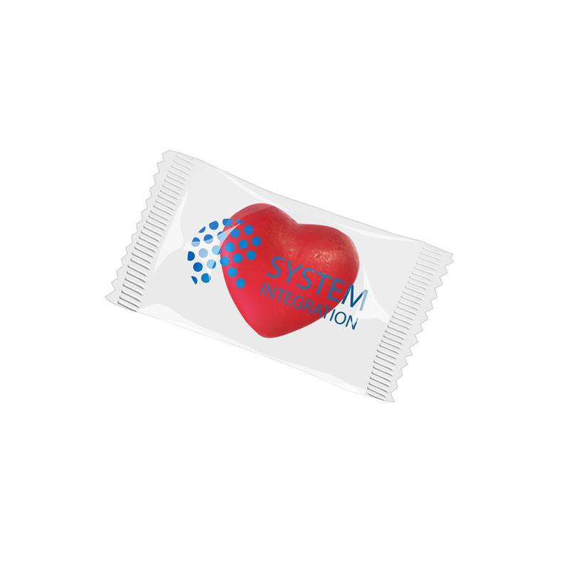 Herz-Bonbon im Tütchen