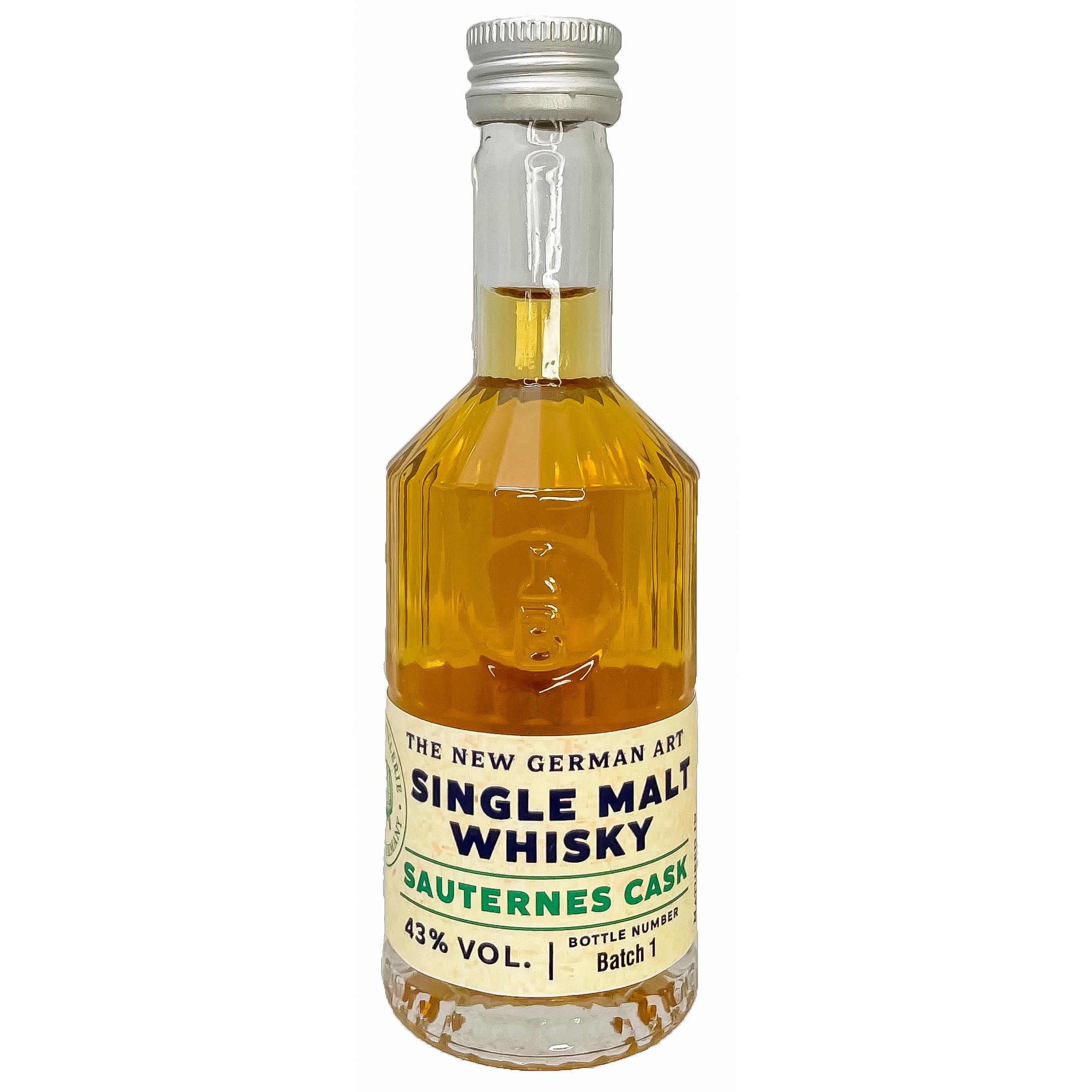 Single Malt Whisky Sauternes Cask 50 ml, 43 % vol.