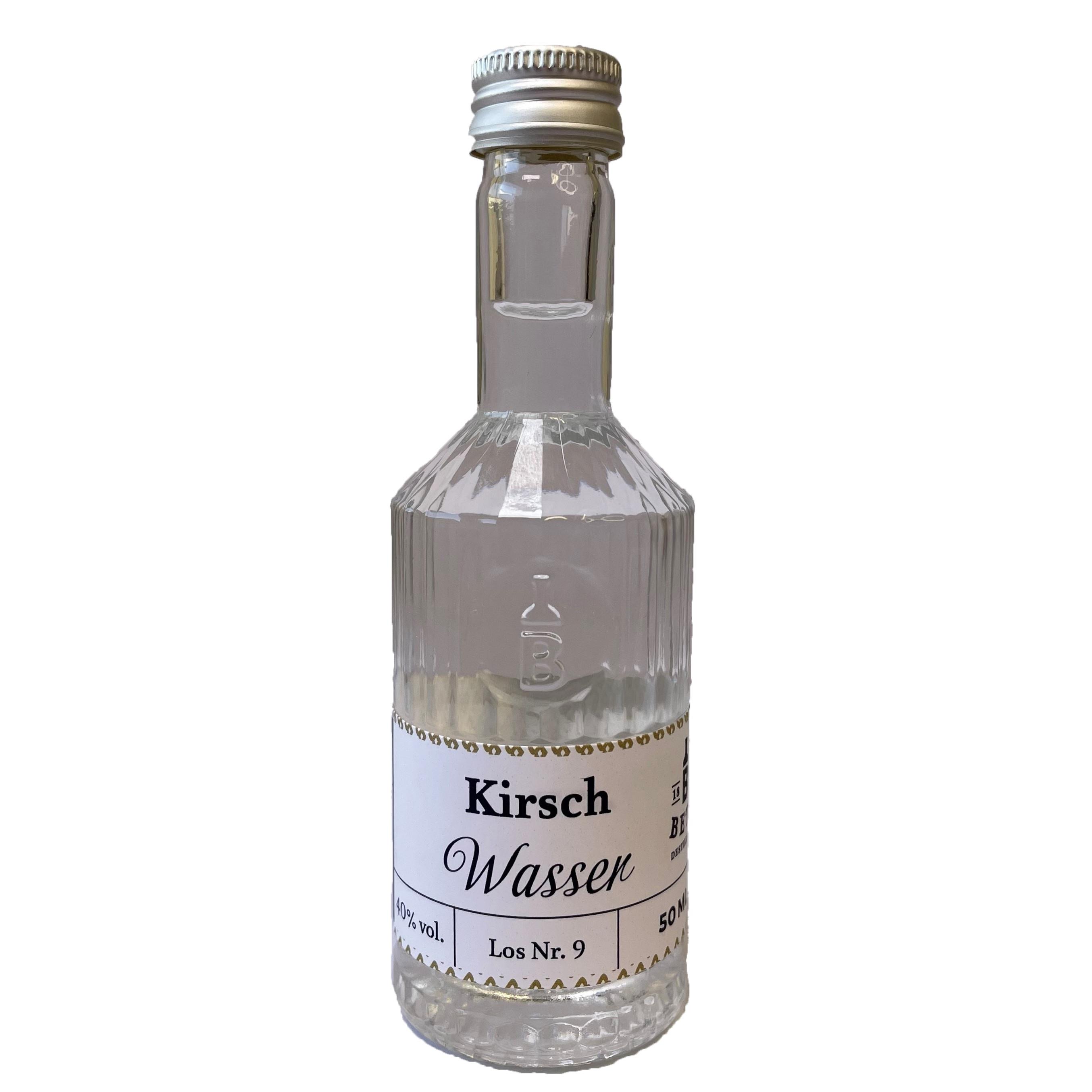 Kirschwasser 50 ml in Tastingflasche, 40 % vol.