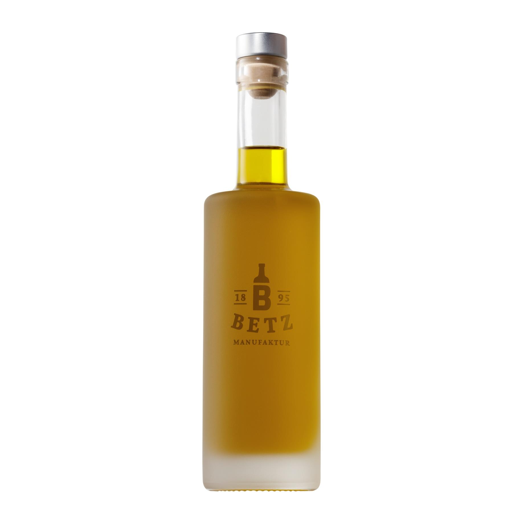 Natives Olivenöl extra 0,5 l in Flasche Centurio, gestrahlt