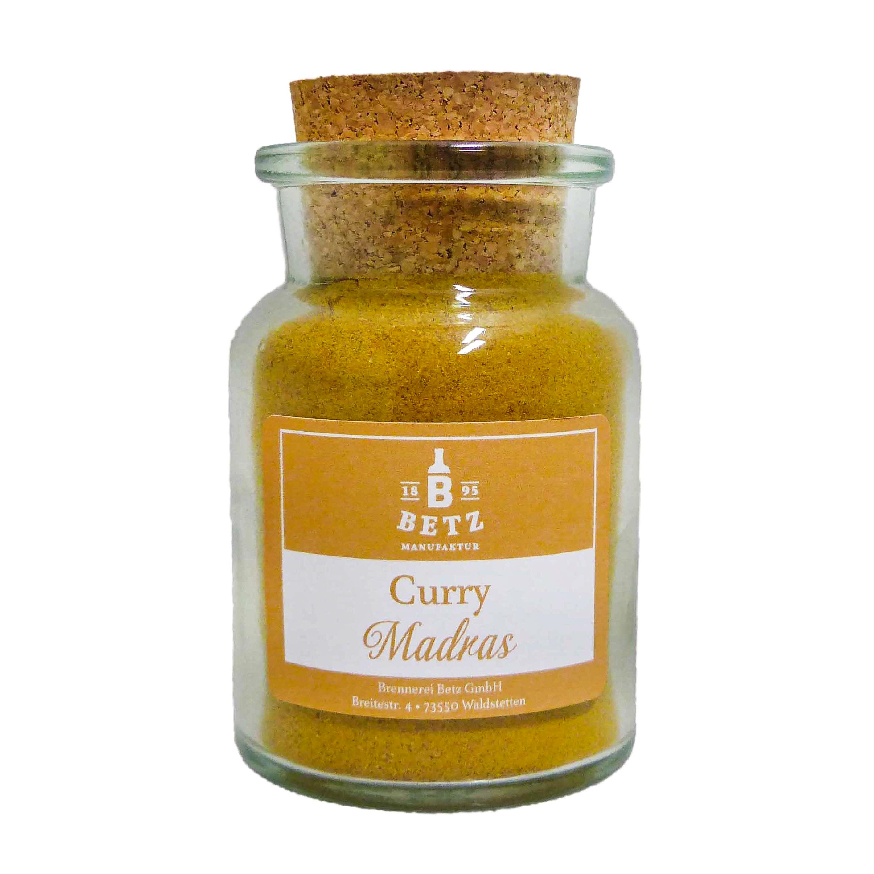 Curry Madras im Korkenglas, 80 g