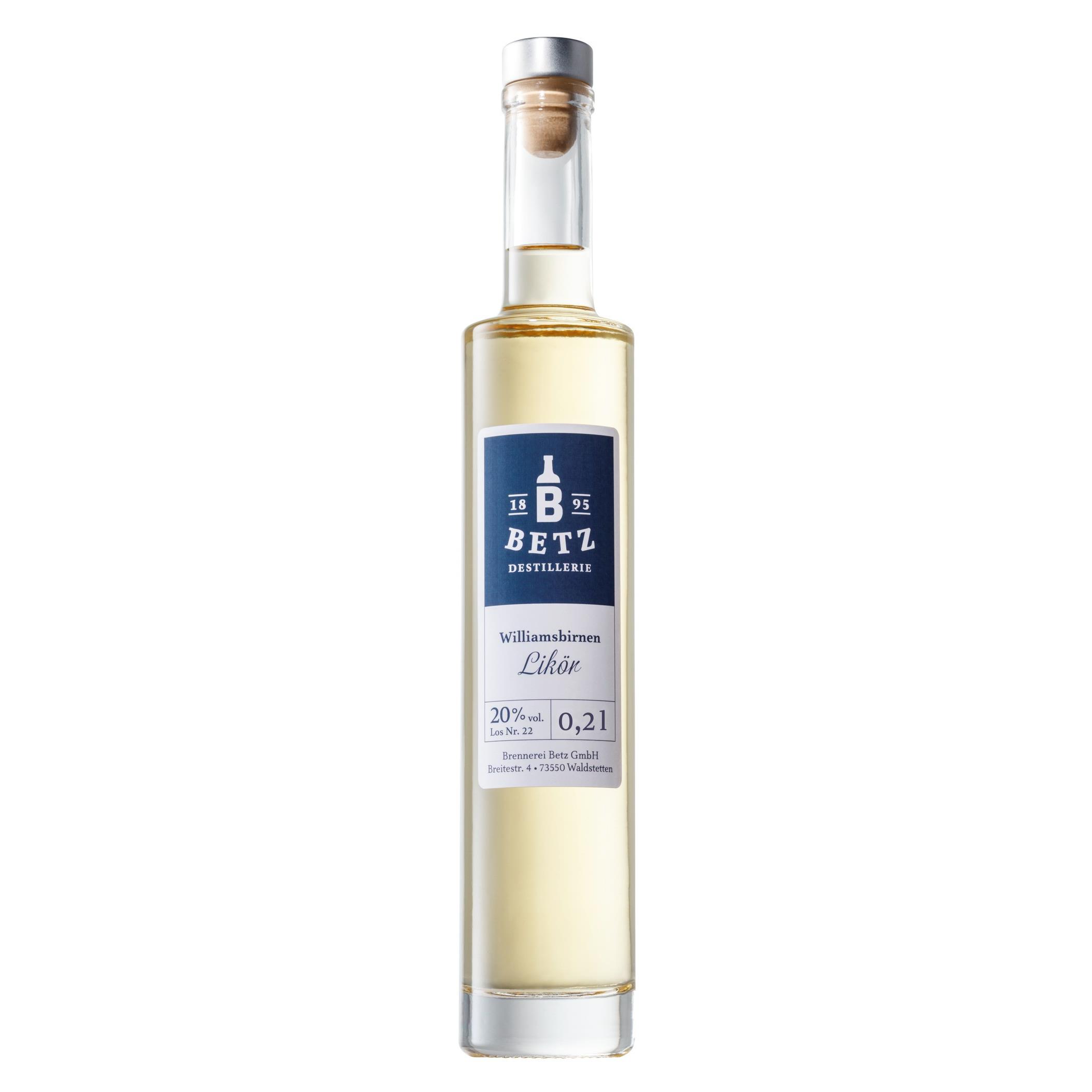 Williams Birnen-Likör 0,2 l in Flasche Atlantis, 20 % vol.